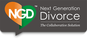 Next Generation Divorce Dark (NGD) Logo - about Dr Stephanie Sarkis