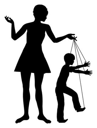 Parent Manipulating Child