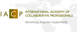 International Academy of Collaborative Professionals (IACP) Logo - about Dr Stephanie Sarkis