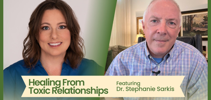 Image of Dr. Stephanie Sarkis on left and Dr. Les Carter on right